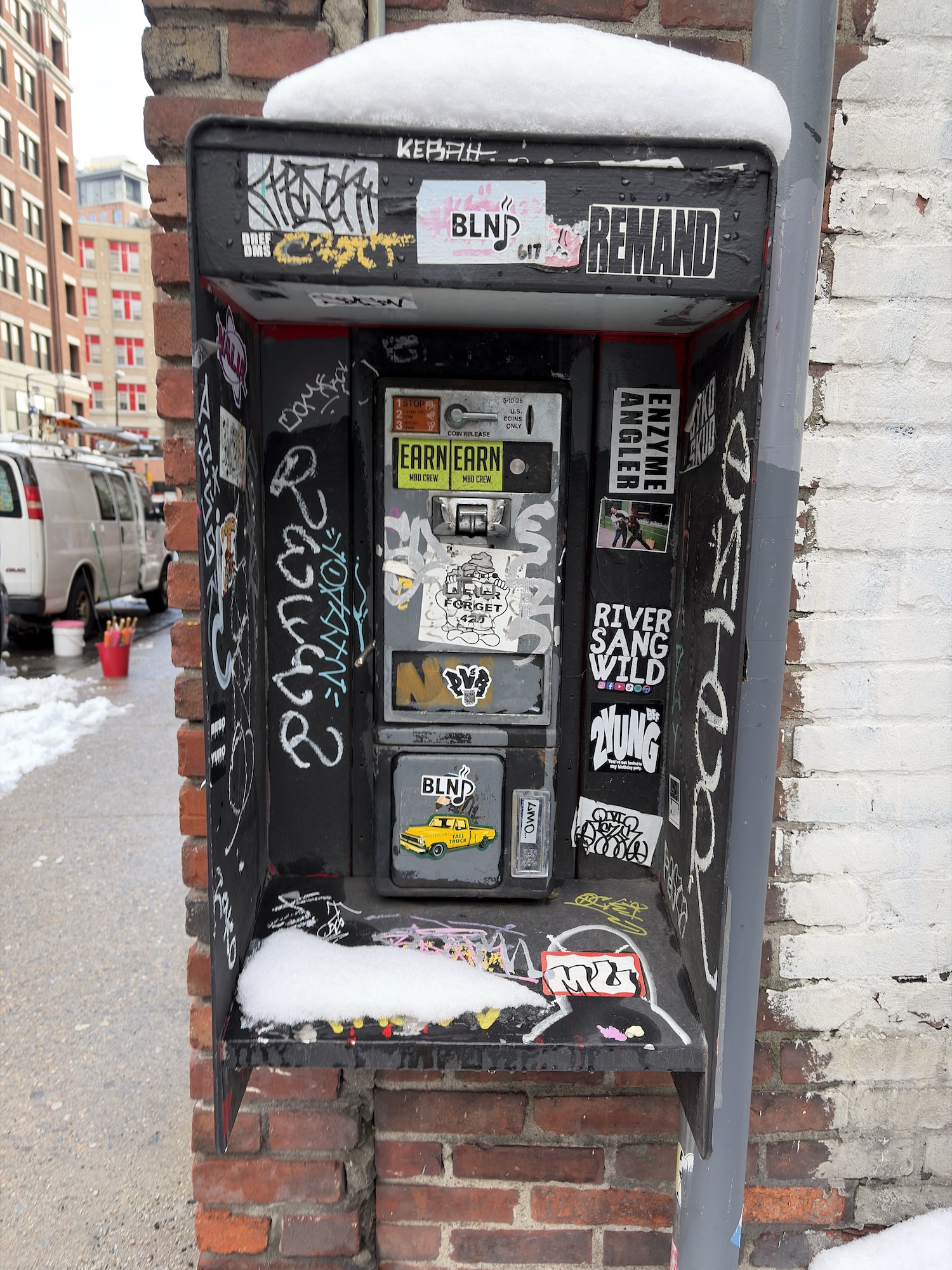 Payphone in Boston, MA